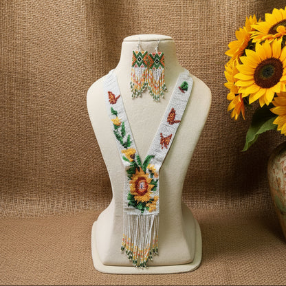 Srinika beadloom necklace set