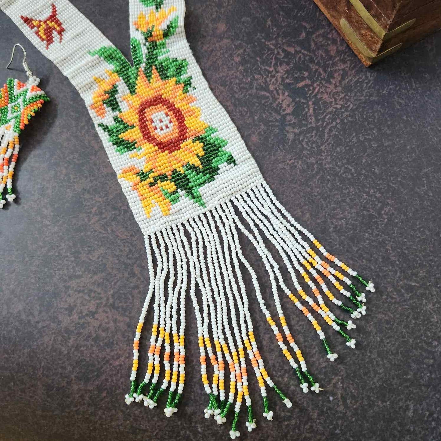 Srinika beadloom necklace set