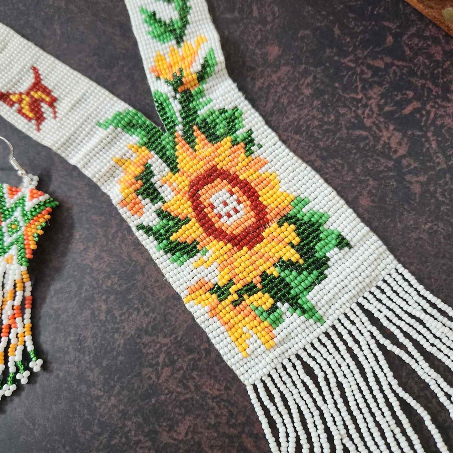 Srinika beadloom necklace set