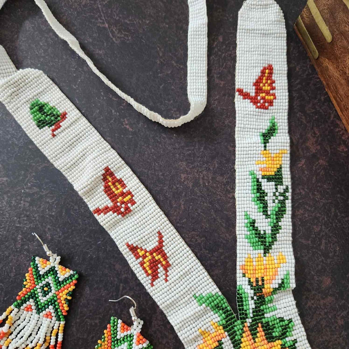 Srinika beadloom necklace set