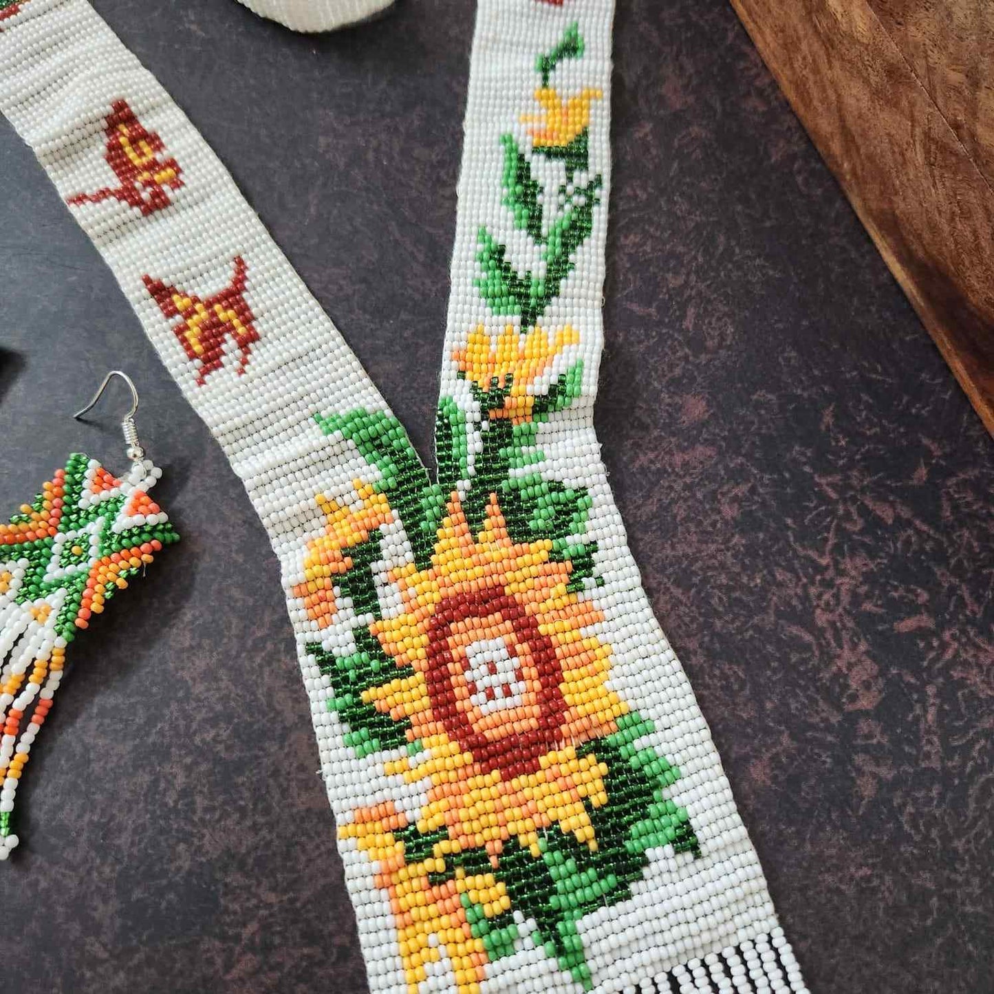 Srinika beadloom necklace set