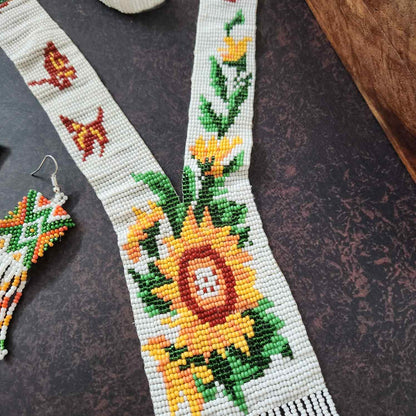 Srinika beadloom necklace set