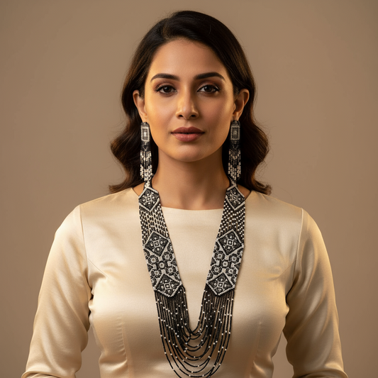 Sumuki beadloom necklace set