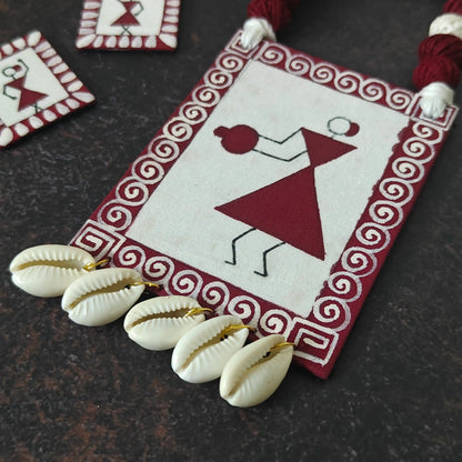 Udaya fabric necklace set