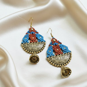 jhumki jhumka earrings party earrings gold earrings statement dangler earrings orange green earrings wedding earrings fashion