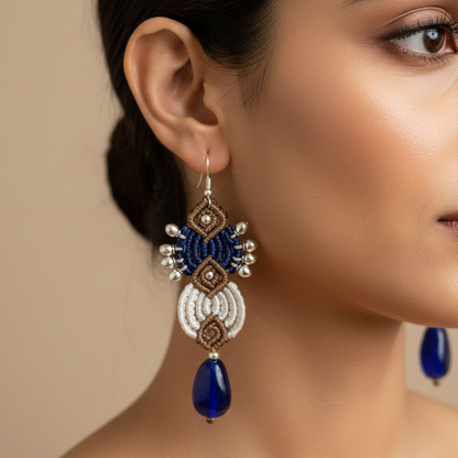 Neela Macrame Earrings