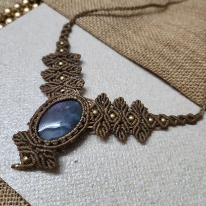 stone necklace formal necklace office-wear necklace with saree with salwar with kurti quartz blue casual daily wear jewellery