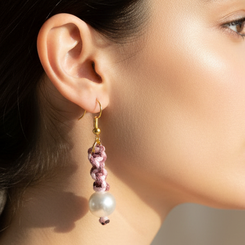 Vakra dangler earrings