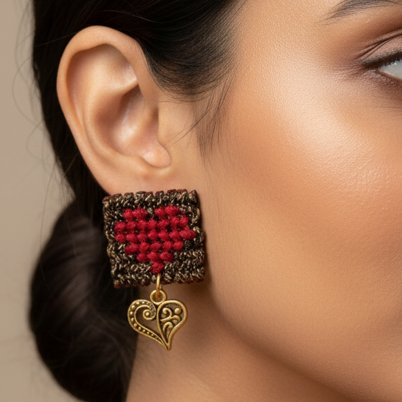 Prema cavandoli stud earrings