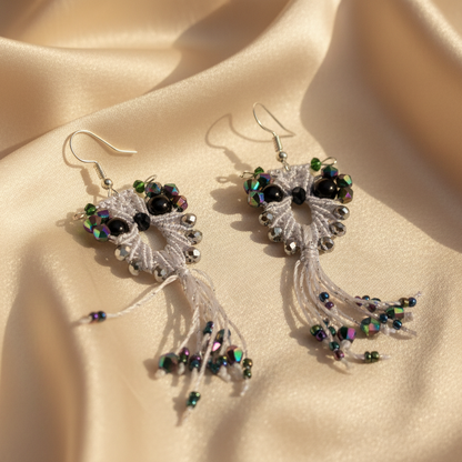 Ulook macrame dangler earrings