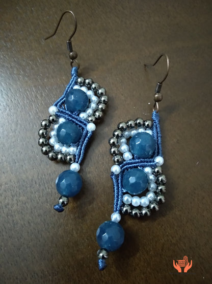 Samdhya macrame earrings