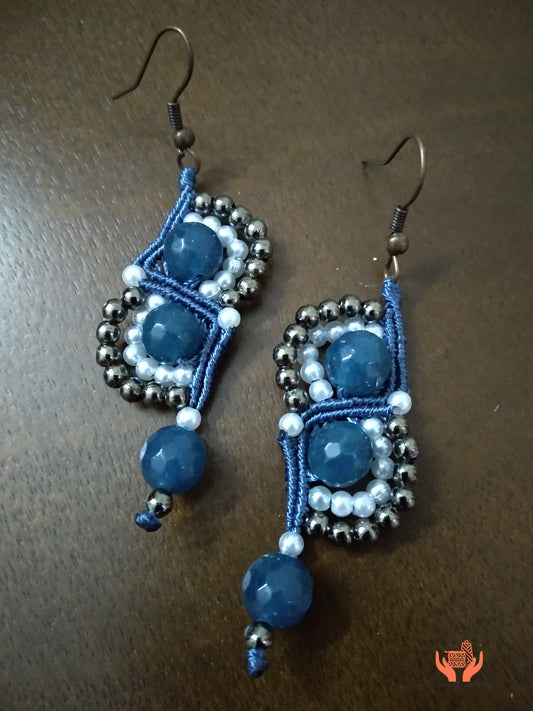Samdhya macrame earrings
