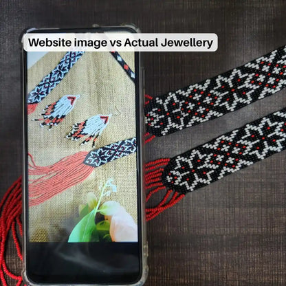 Sitala beadloom necklace set