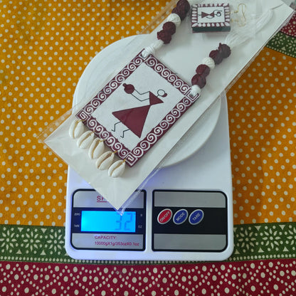 Udaya fabric necklace set